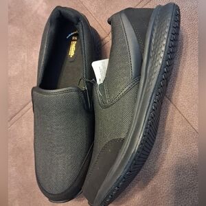 Tread Safe Sara II Women's Black Slip-On Work Shoes Size 9 1/2